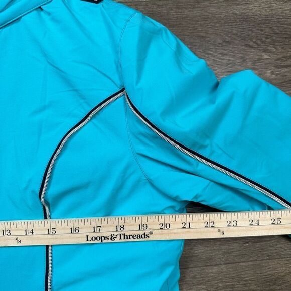 Skea Women’s Size 12 Paris Vail Snow Jacket Teal Blue Full Zip Outerwear - Picture 7 of 12